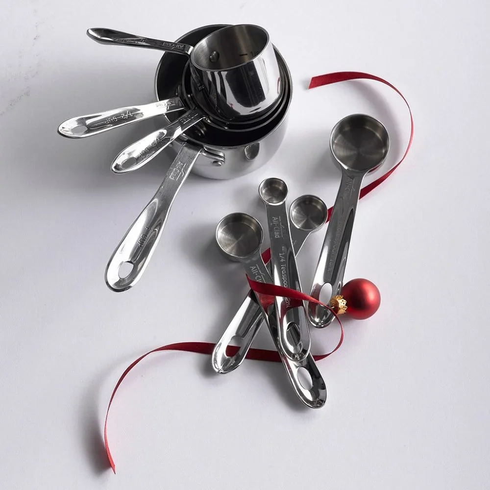 All-Clad Measuring Cups Spoons 8 Pc Set